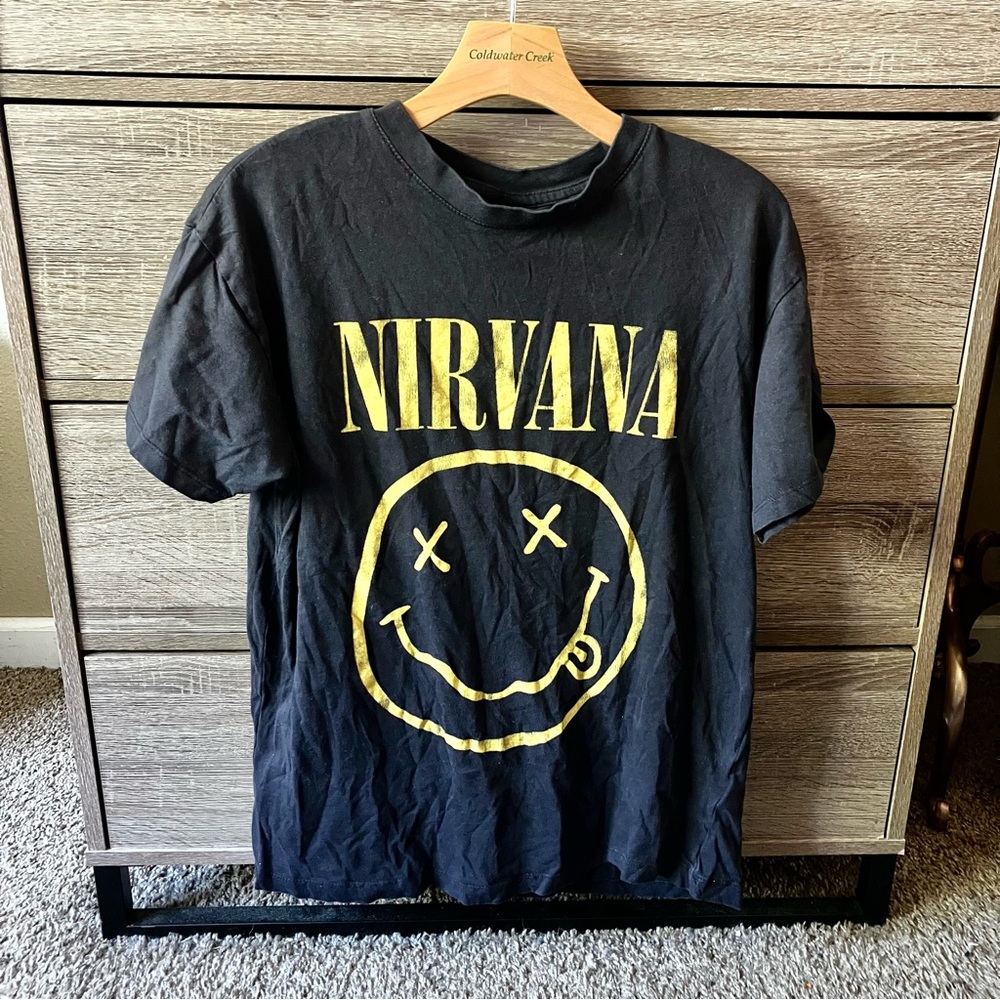 Nirvana X Cotton On band tee